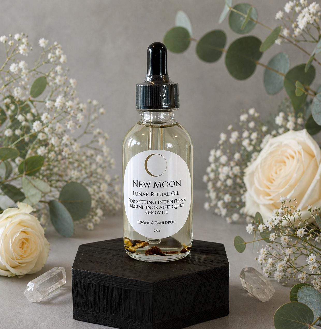 Magia Lunar - Aceite Ritual de Luna Nueva (2 oz)