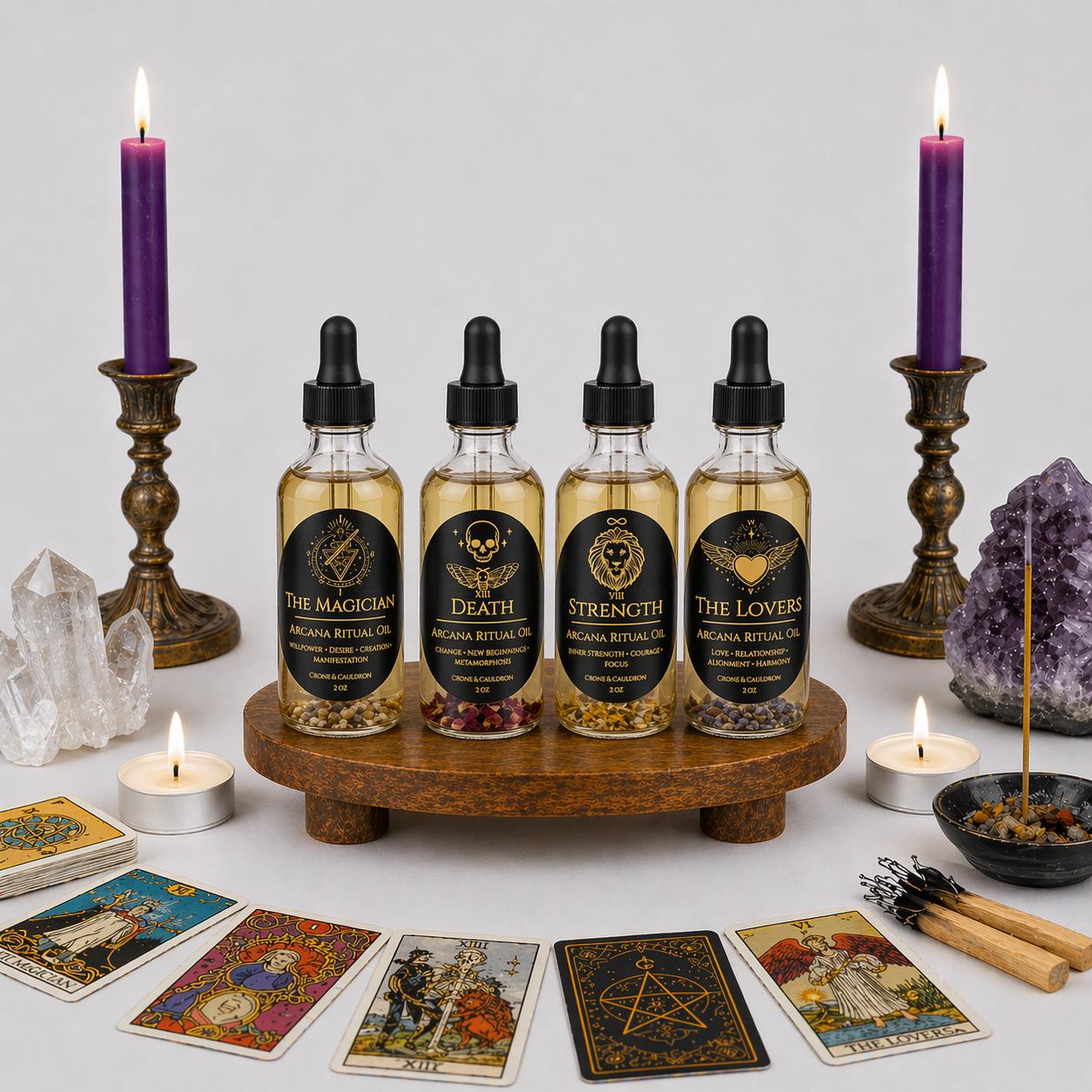 Arcana - Aceite Ritual Rueda de la Fortuna (59 ml)