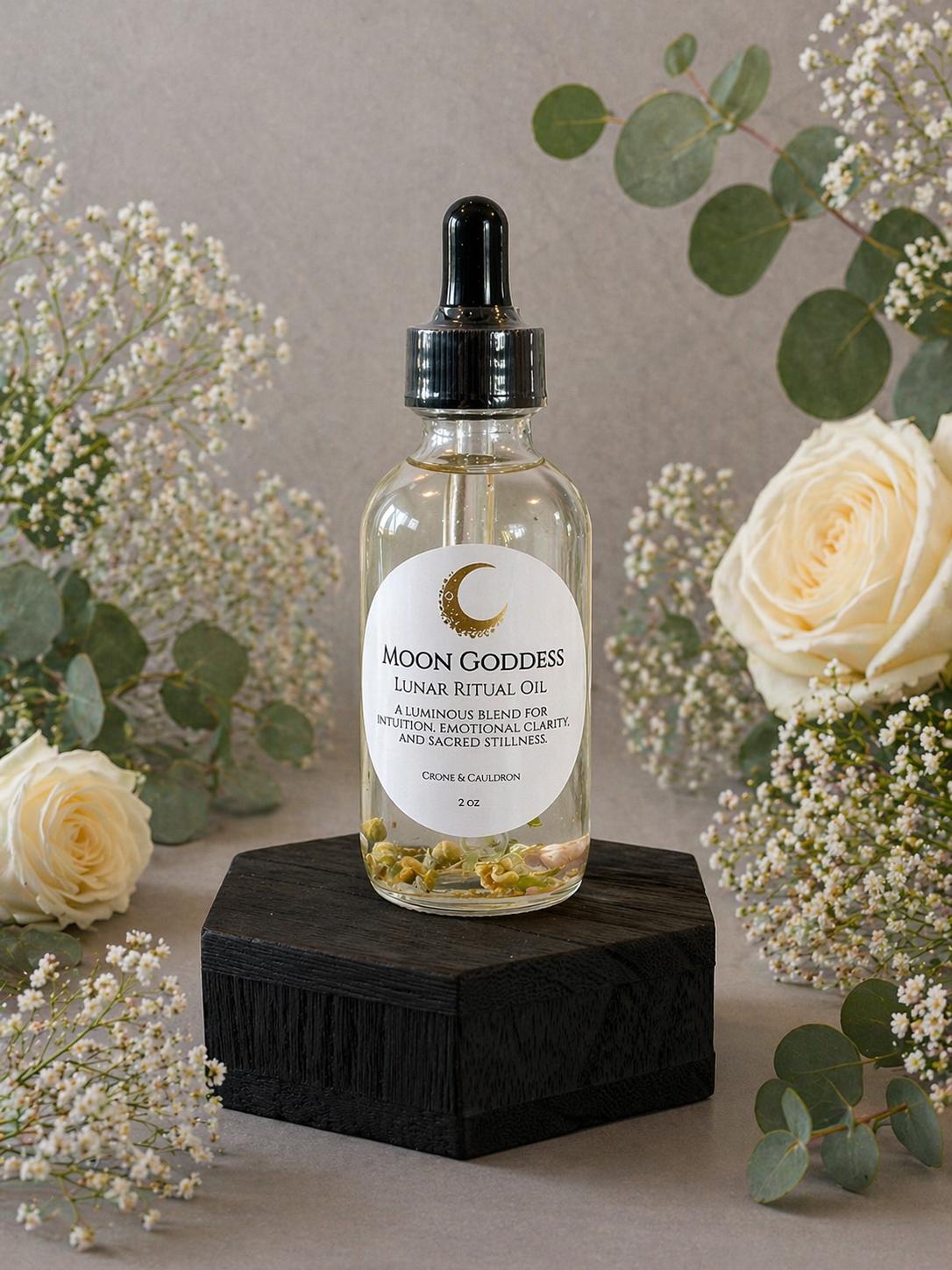 Magia Lunar - Aceite Ritual Diosa de la Luna (2 oz)