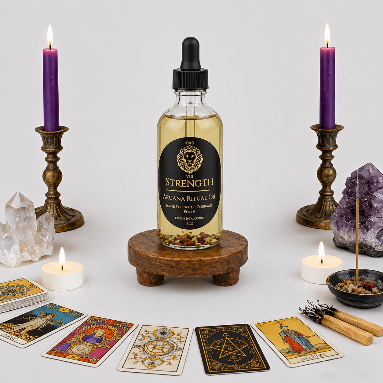 Arcana - Strength Ritual Oil (2oz)
