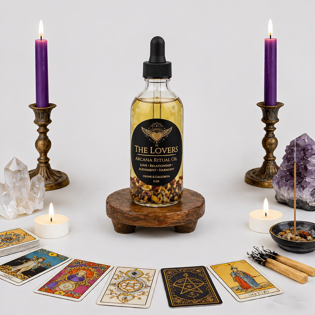 Arcana - Aceite Ritual de Los Amantes (2oz)