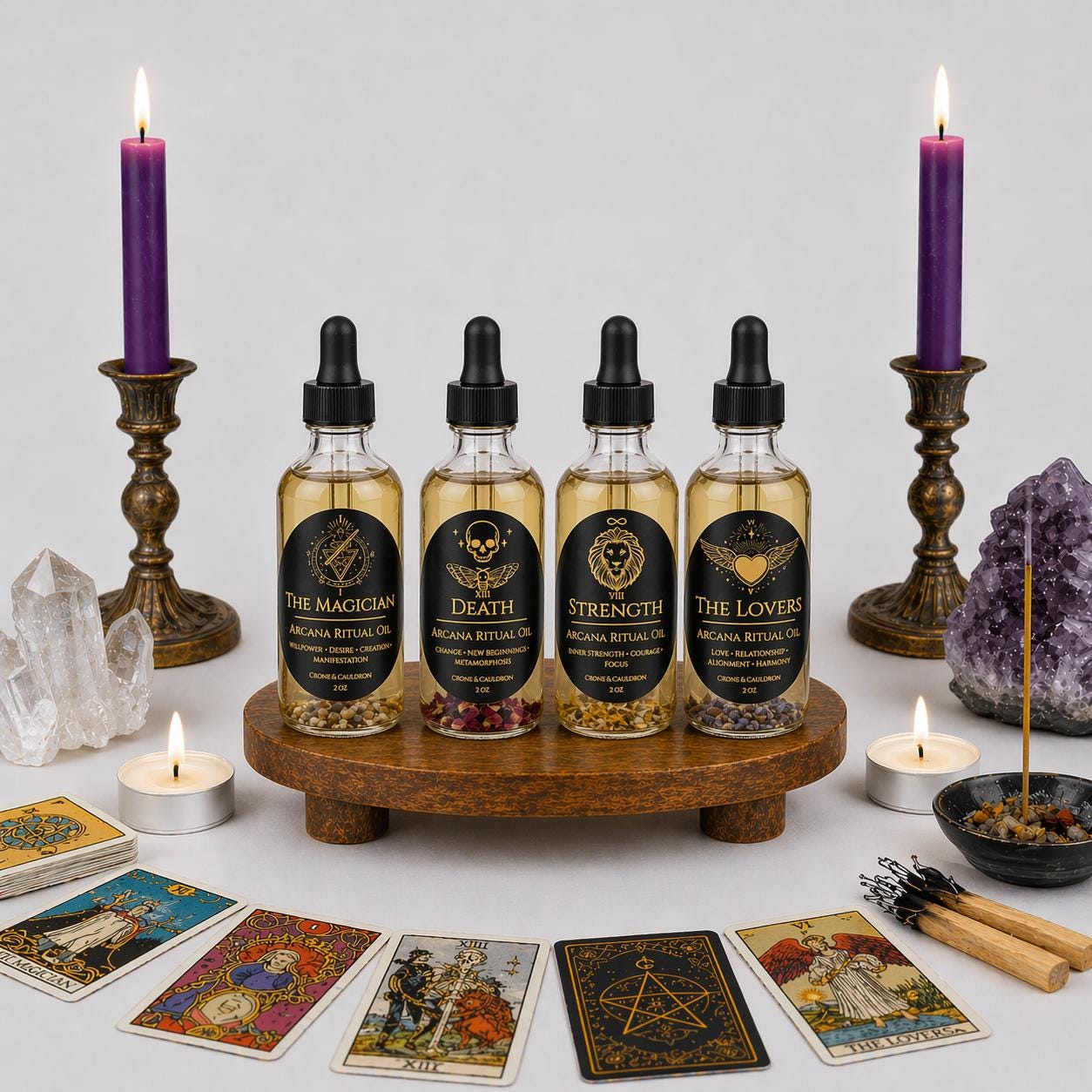 Arcana - Aceite Ritual de Los Amantes (2oz)