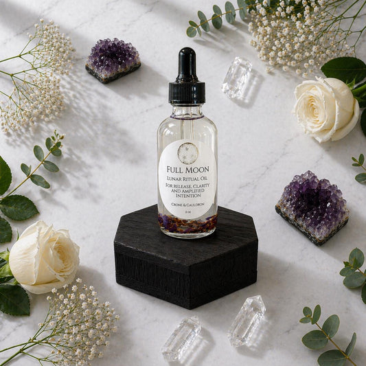 Lunar Magick - Full Moon Ritual Oil (2 oz)