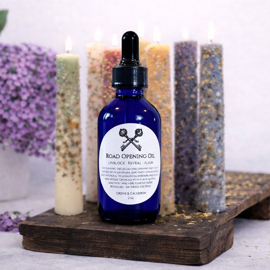 Practical Magick - Road Opening Oil (2oz)