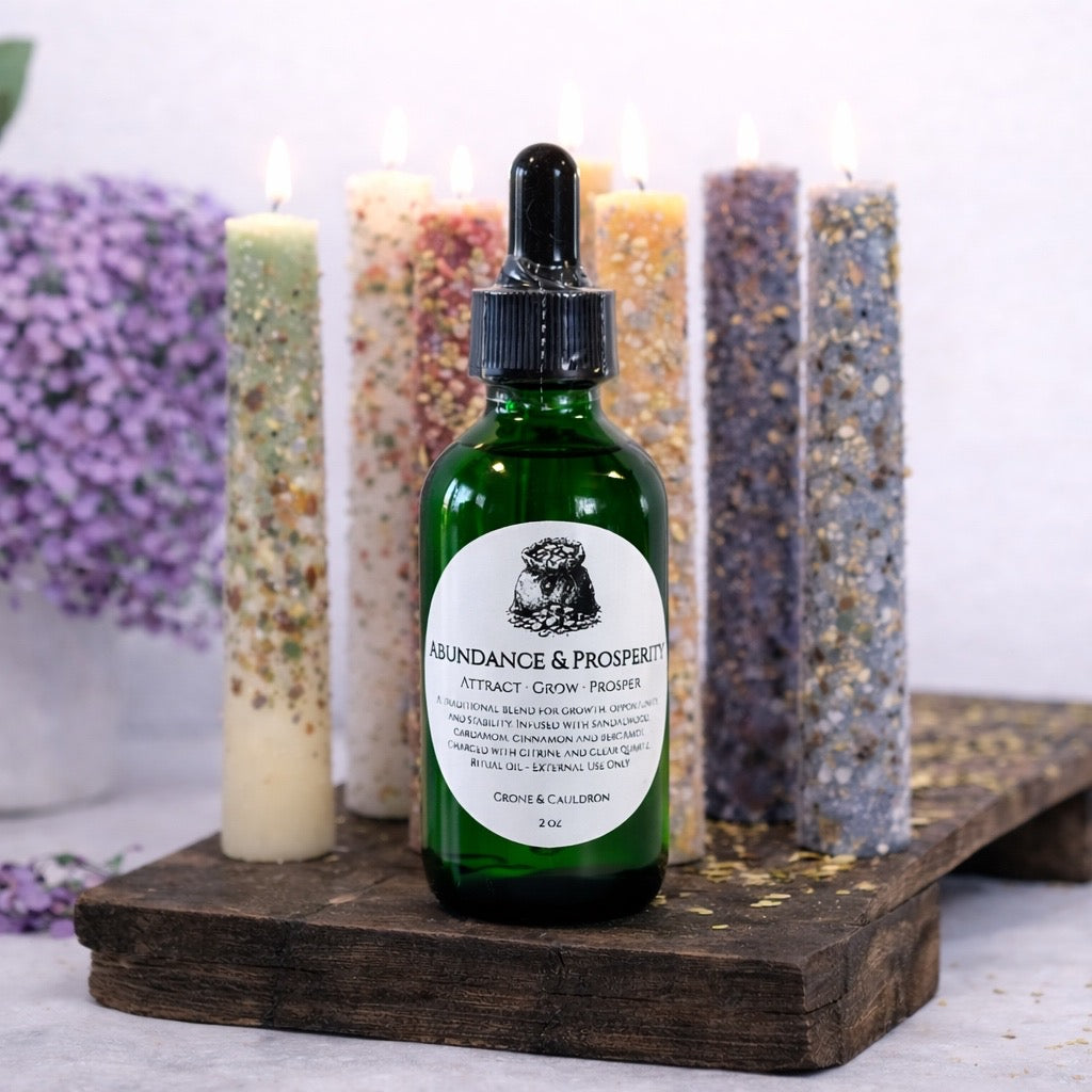 Magia Práctica - Aceite de Abundancia y Prosperidad (60ml)