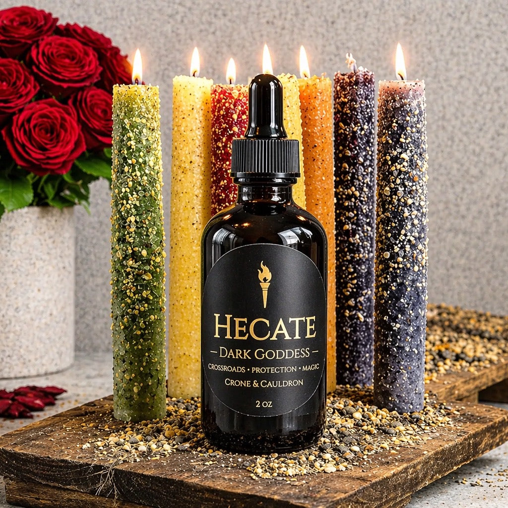 Diosa Oscura - Aceite Ritual de Hécate (60 ml)