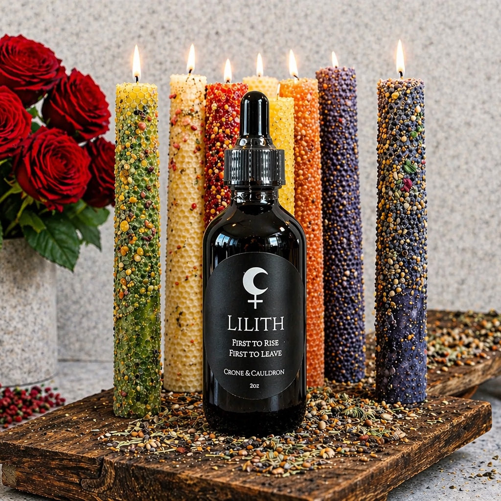 Diosa Oscura - Aceite Ritual de Lilith (2 oz)