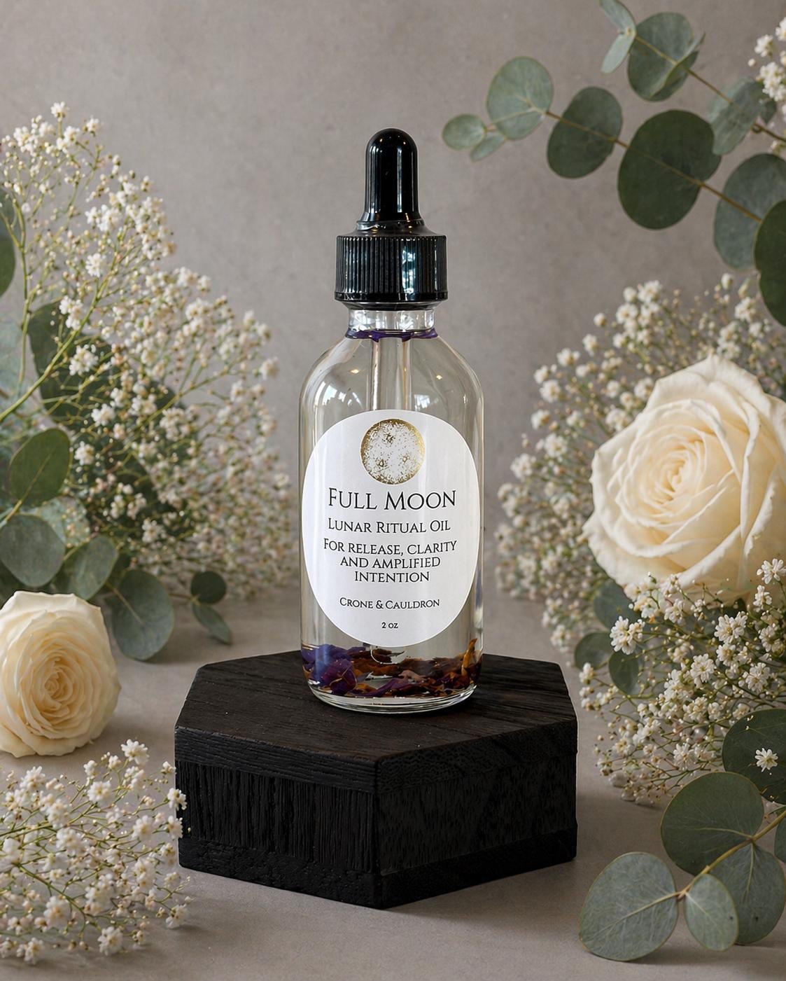 Magia Lunar - Aceite Ritual de Luna Llena (2 oz)