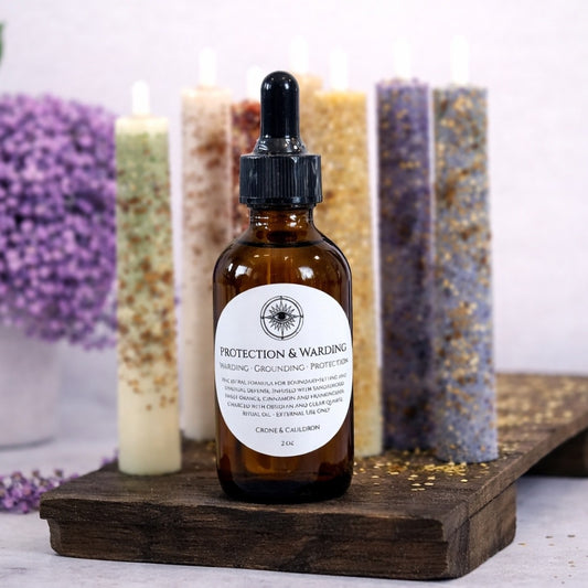 Practical Magick - Protection & Warding Oil (2 oz)